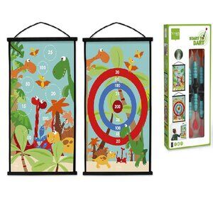 Darts Game Scratch Europe Start To Dart - Dino World  For Age 3+New in Box